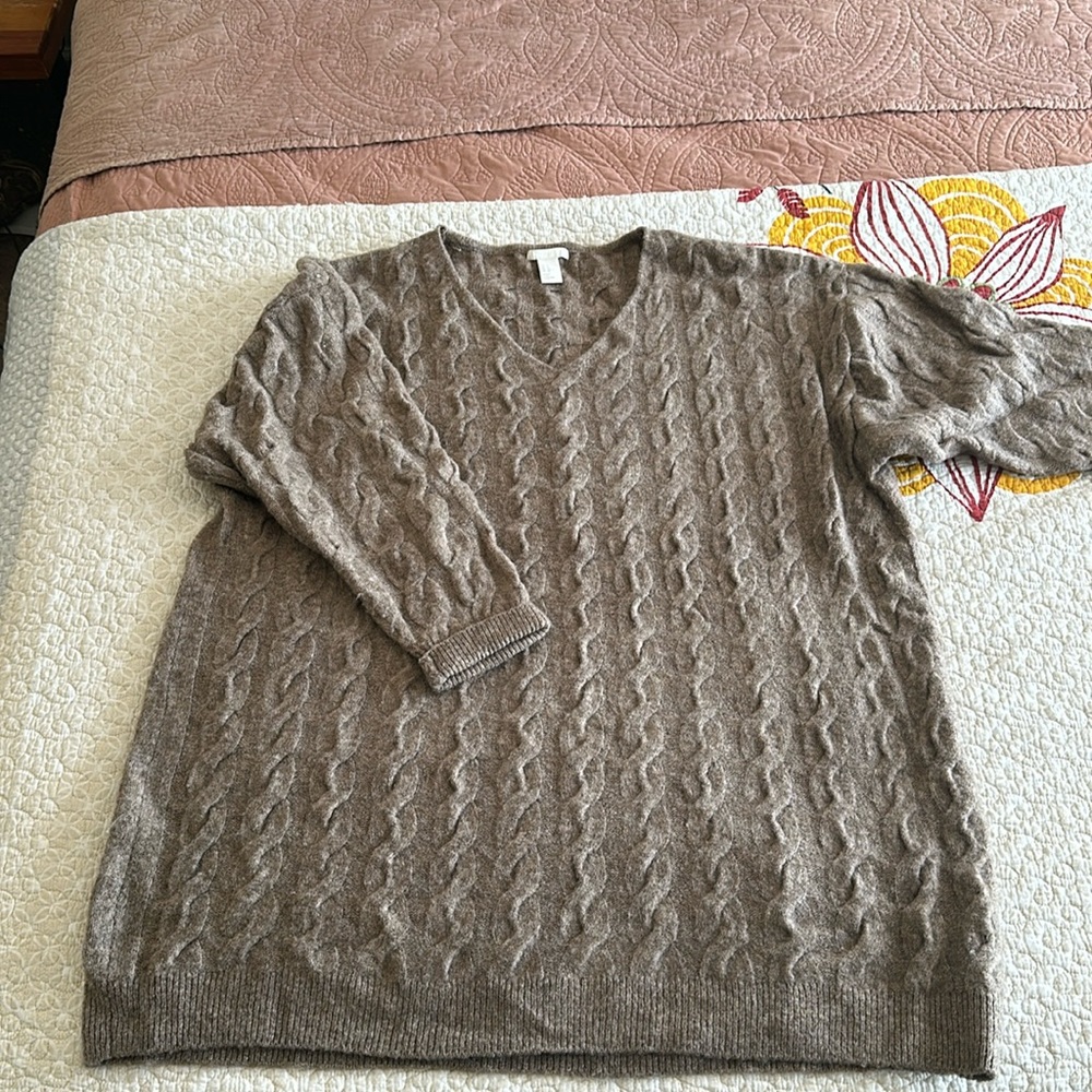 H&M Long Tunic Women’s Sweater, wool/acrylic blend